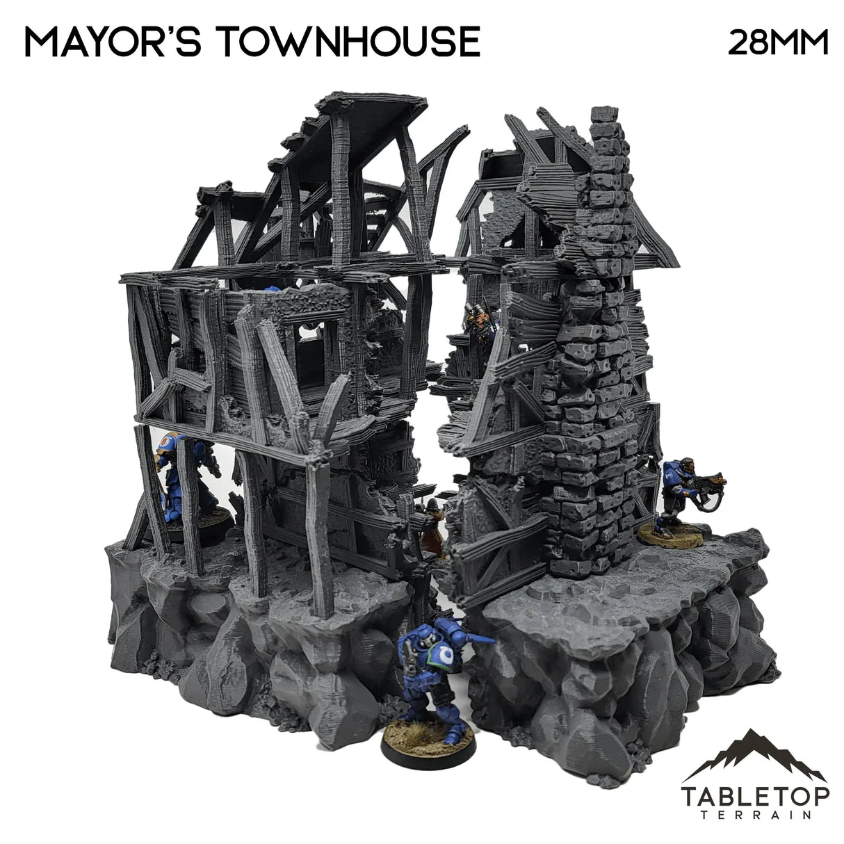 Tabletop Terrain Building Mayor's Townhouse - Fantasy Building