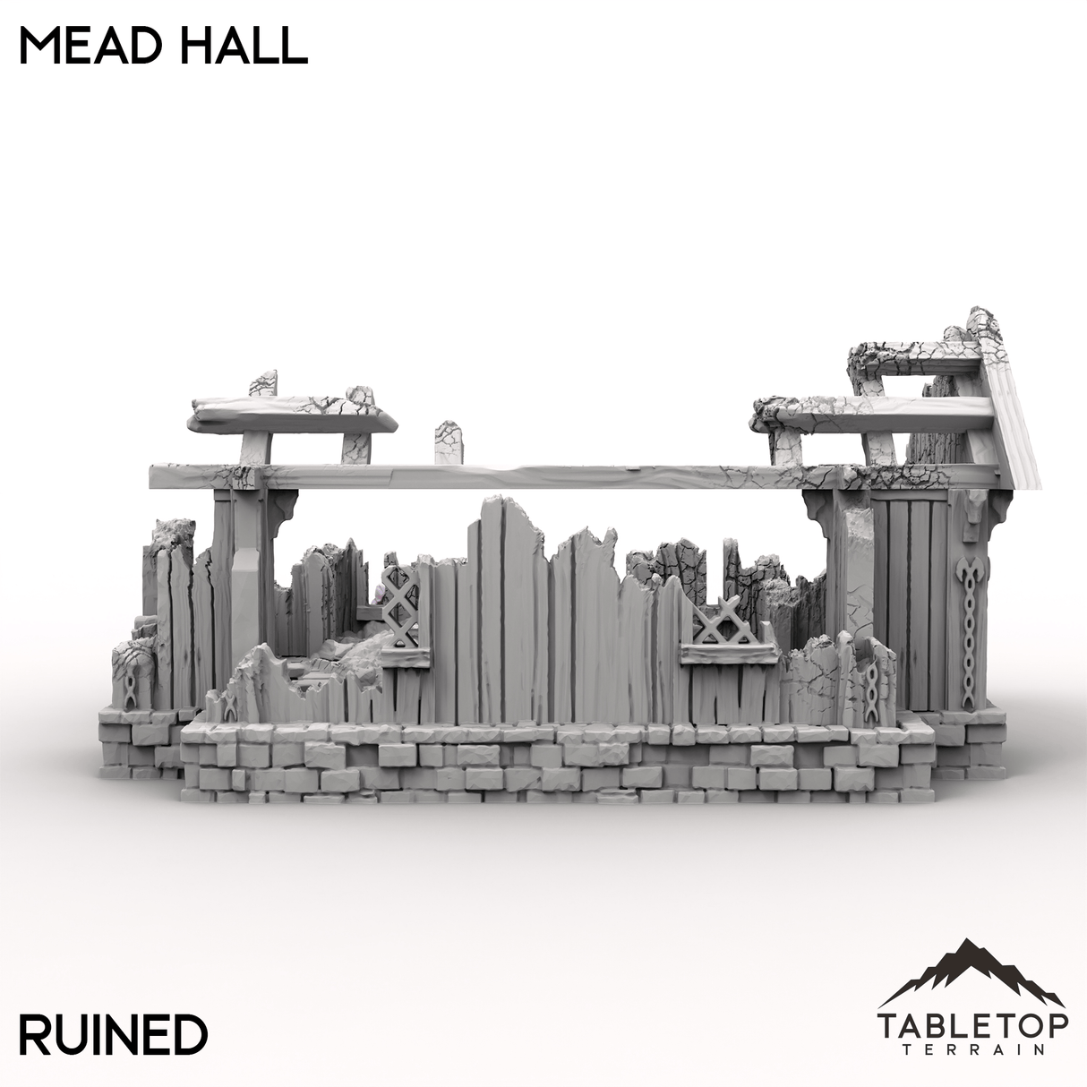 Tabletop Terrain Building Mead Hall - Kingdom of Saxonia