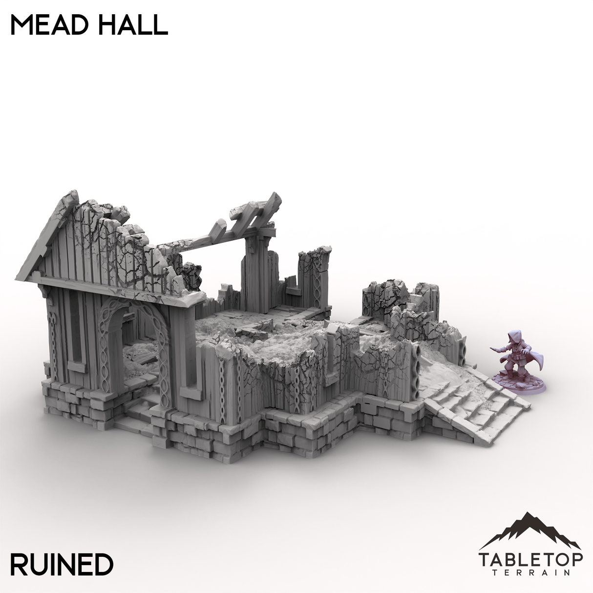 Tabletop Terrain Building Mead Hall - Kingdom of Saxonia