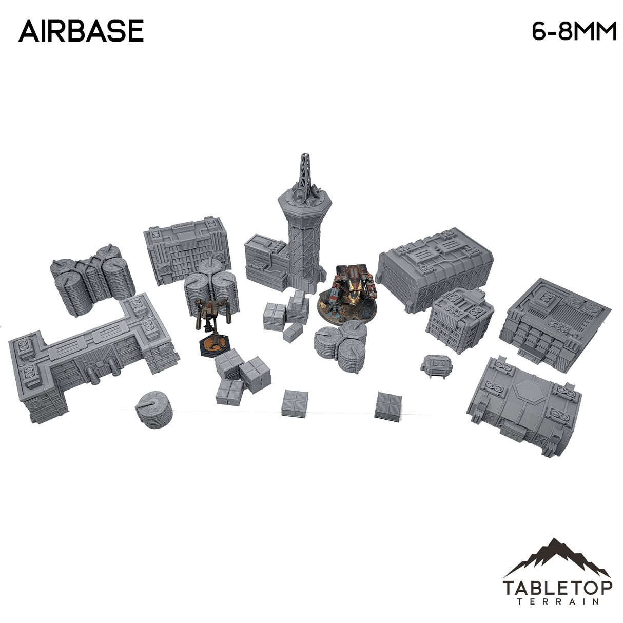 Tabletop Terrain Building Mecha City Airbase