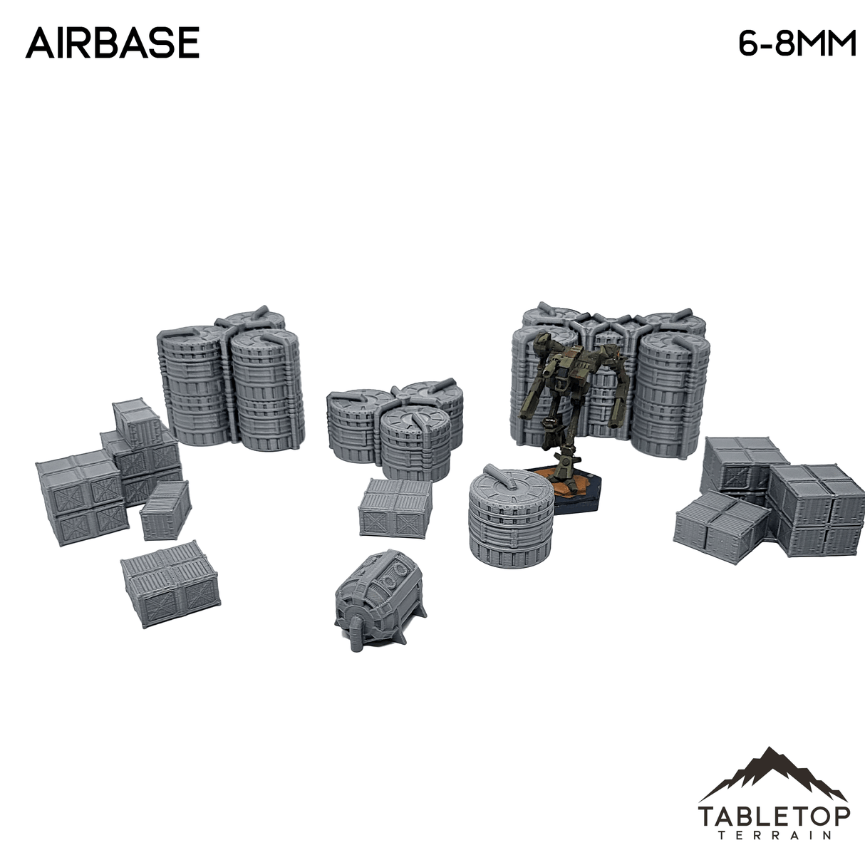 Tabletop Terrain Building Mecha City Airbase