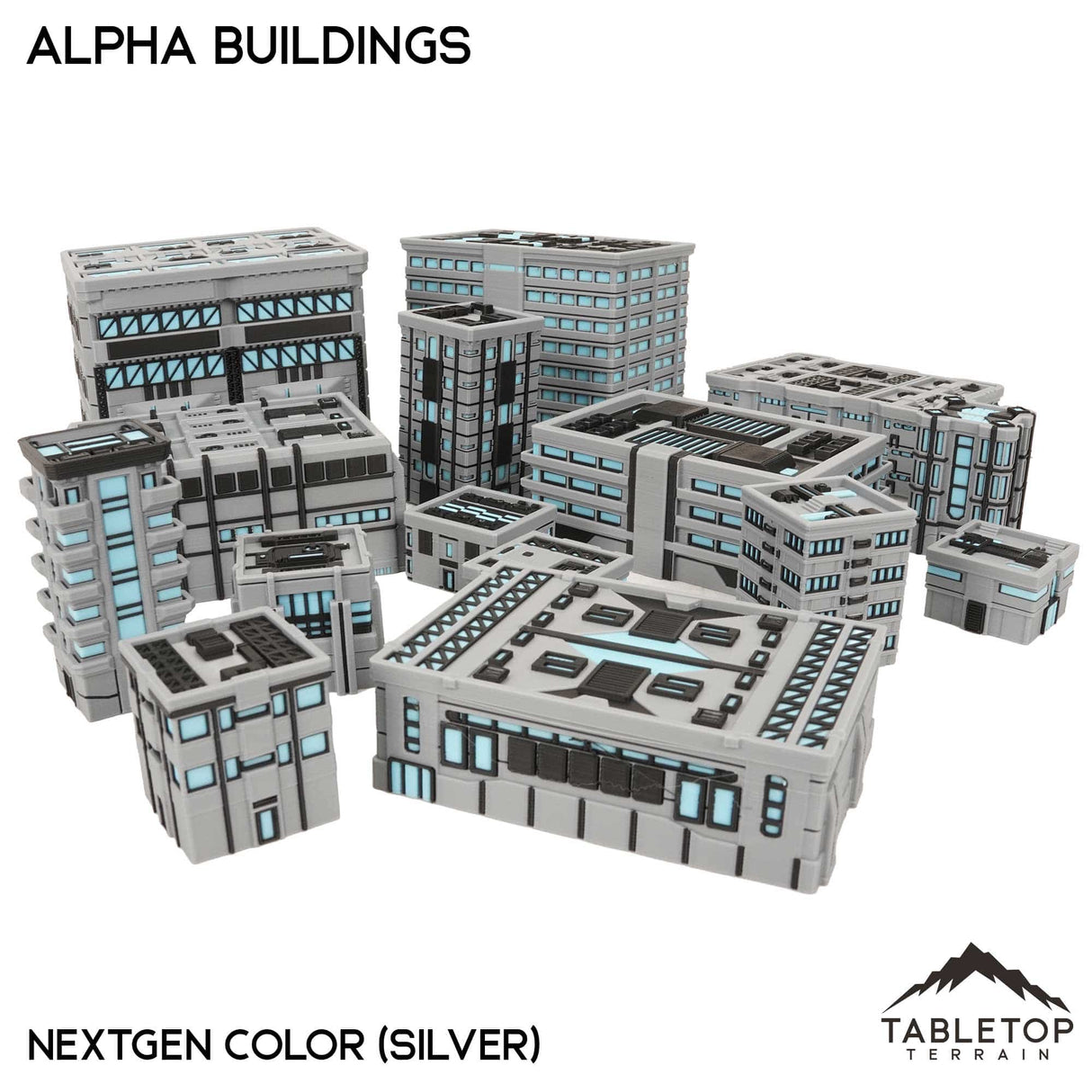 Tabletop Terrain Building Mecha City Alpha Buildings