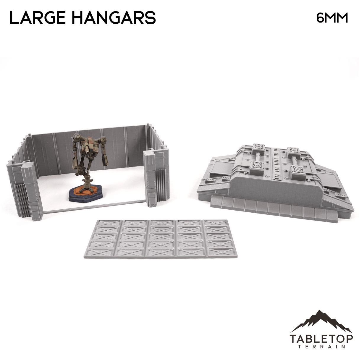 Tabletop Terrain Building Mecha City Large Hangars