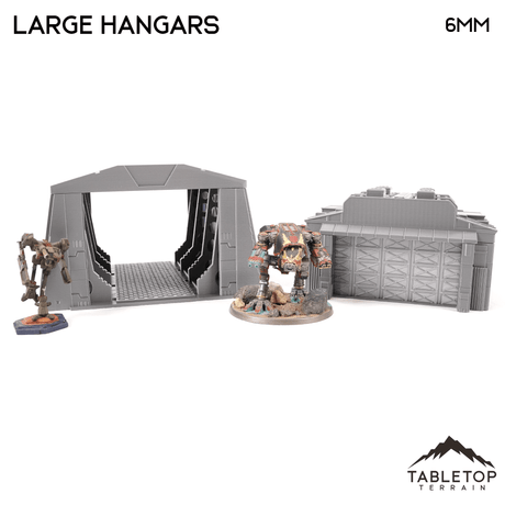 Tabletop Terrain Building Mecha City Large Hangars