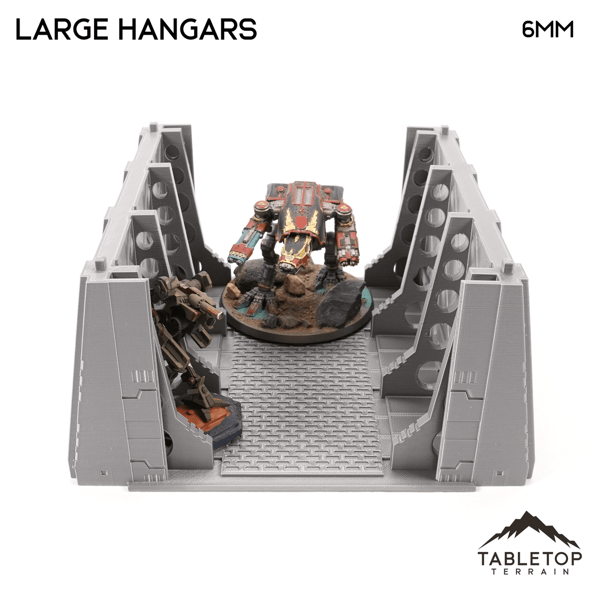 Tabletop Terrain Building Mecha City Large Hangars