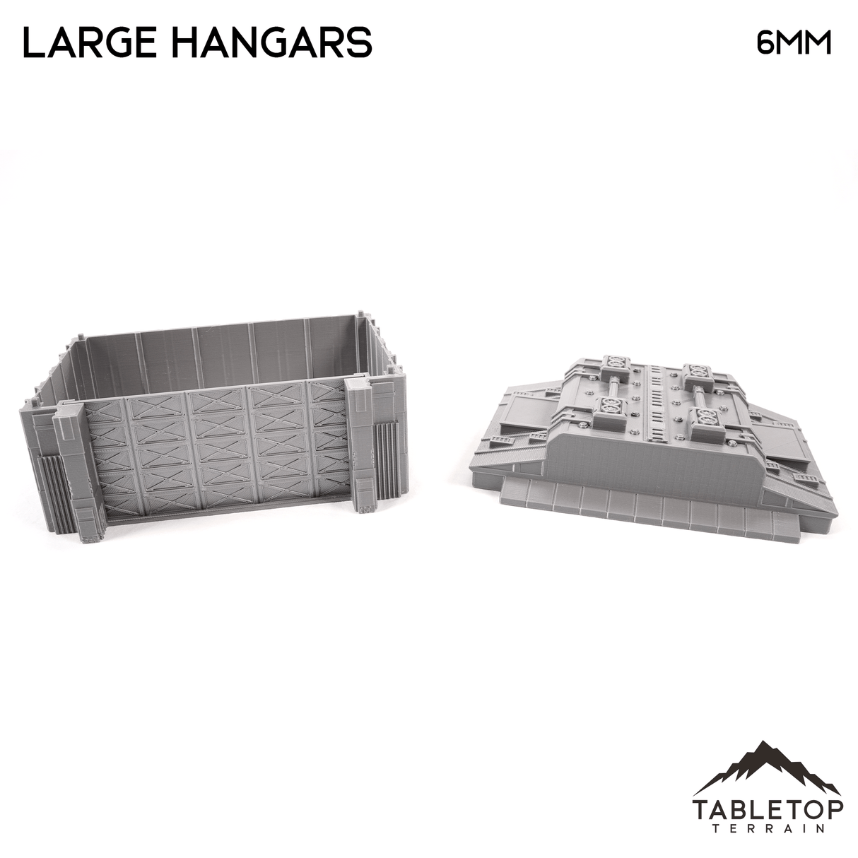 Tabletop Terrain Building Mecha City Large Hangars