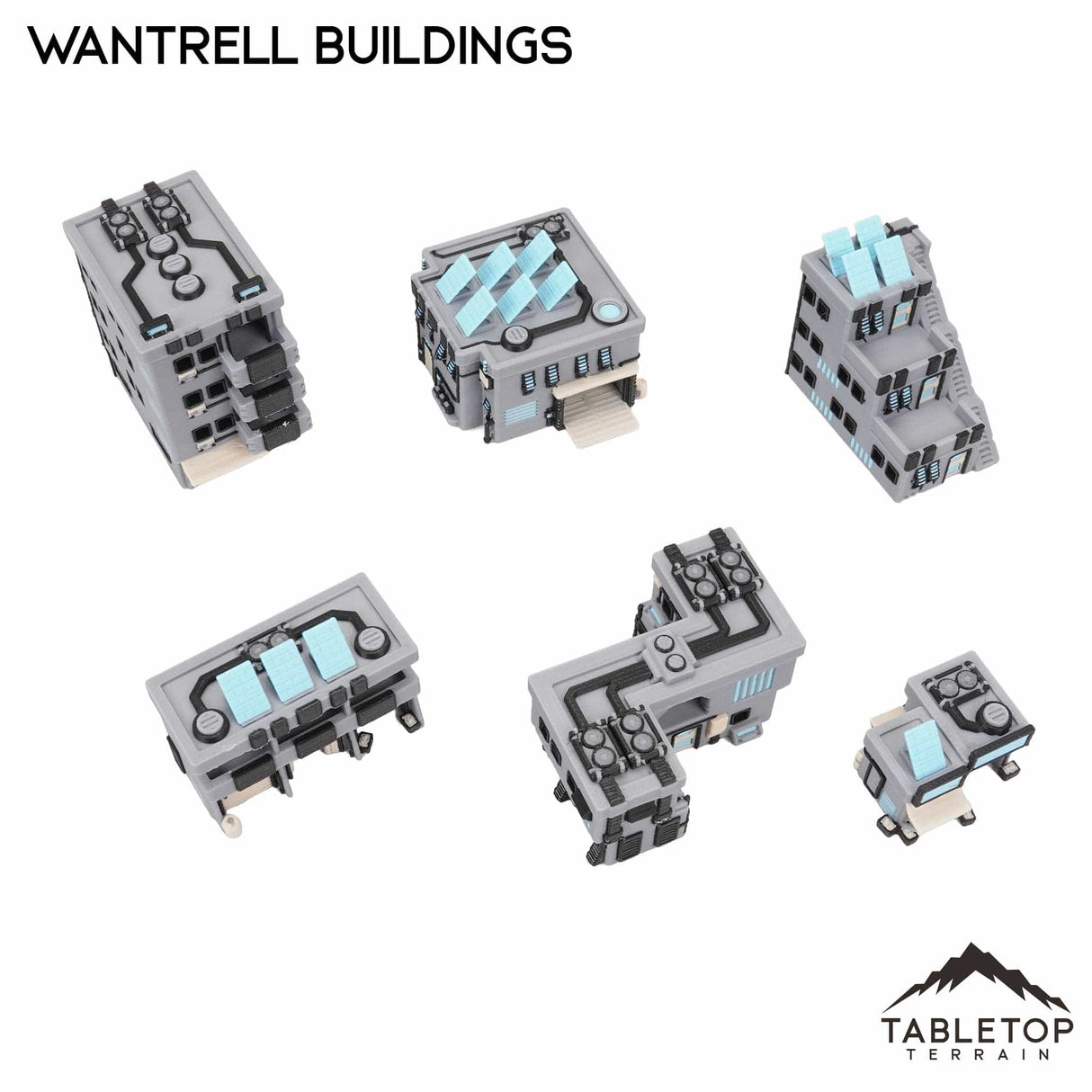 Tabletop Terrain Building Mecha City Wantrell Buildings
