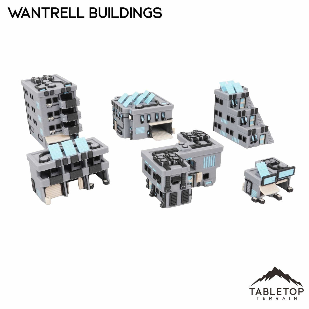 Tabletop Terrain Building Mecha City Wantrell Buildings