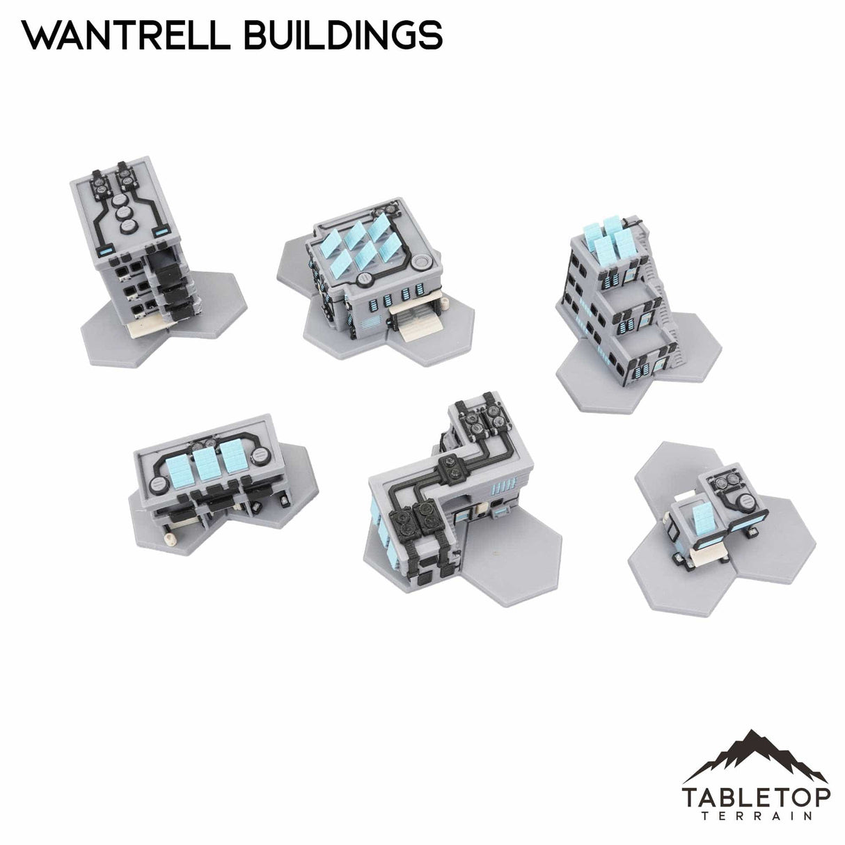 Tabletop Terrain Building Mecha City Wantrell Buildings
