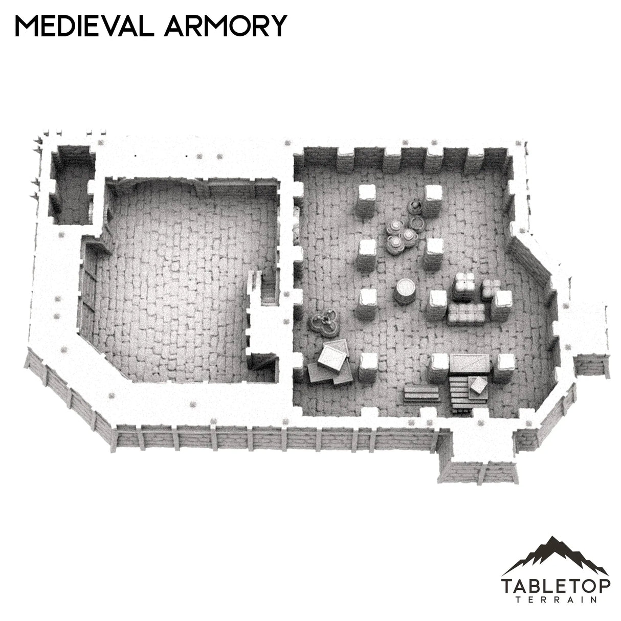 Tabletop Terrain Building Medieval Armory