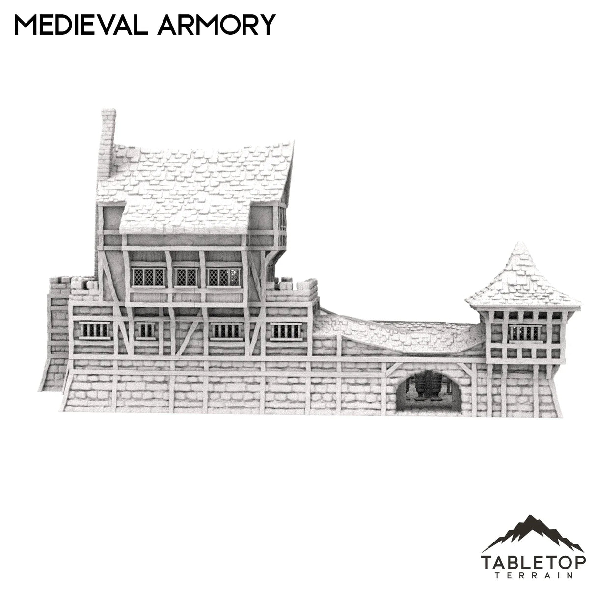 Tabletop Terrain Building Medieval Armory