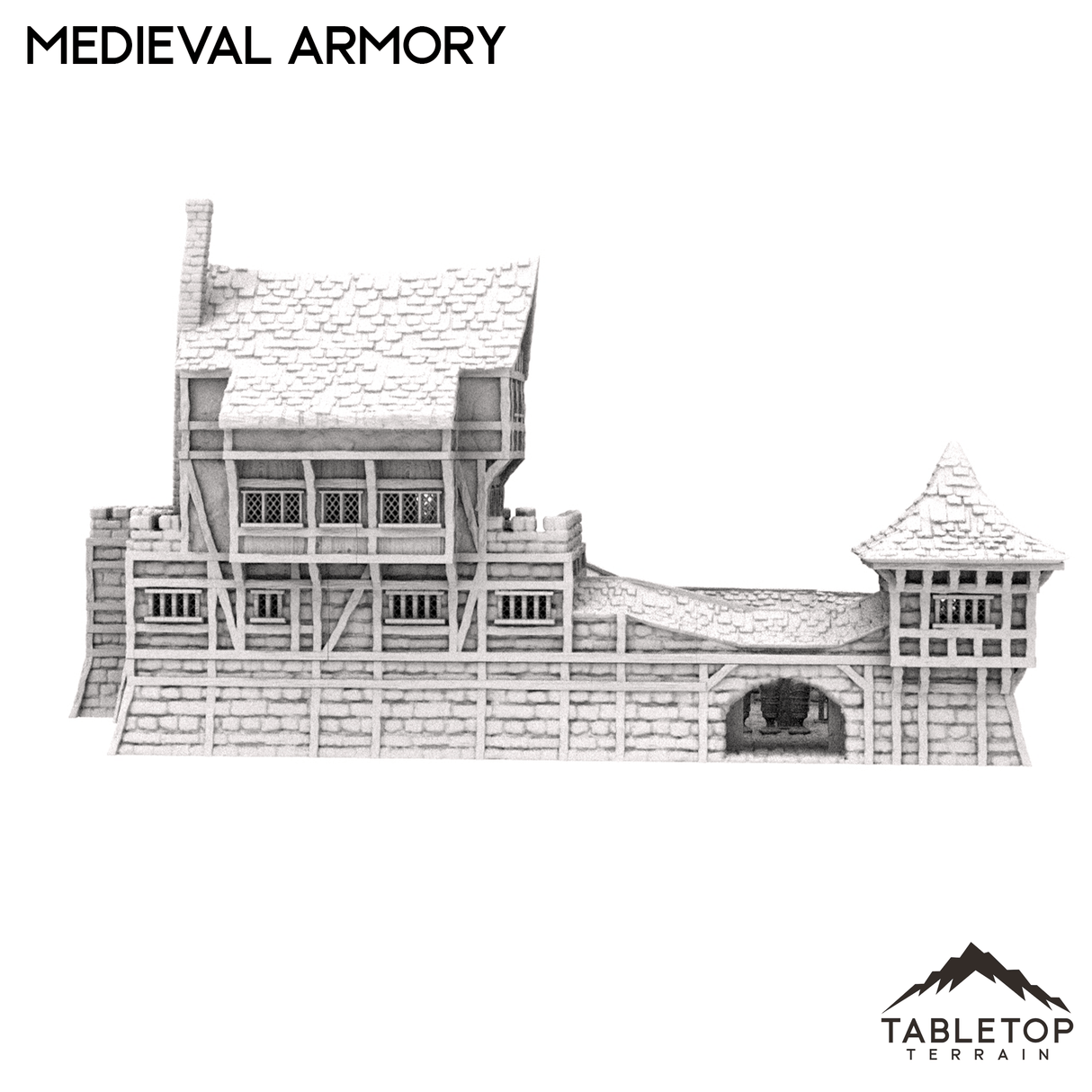 Tabletop Terrain Building Medieval Armory