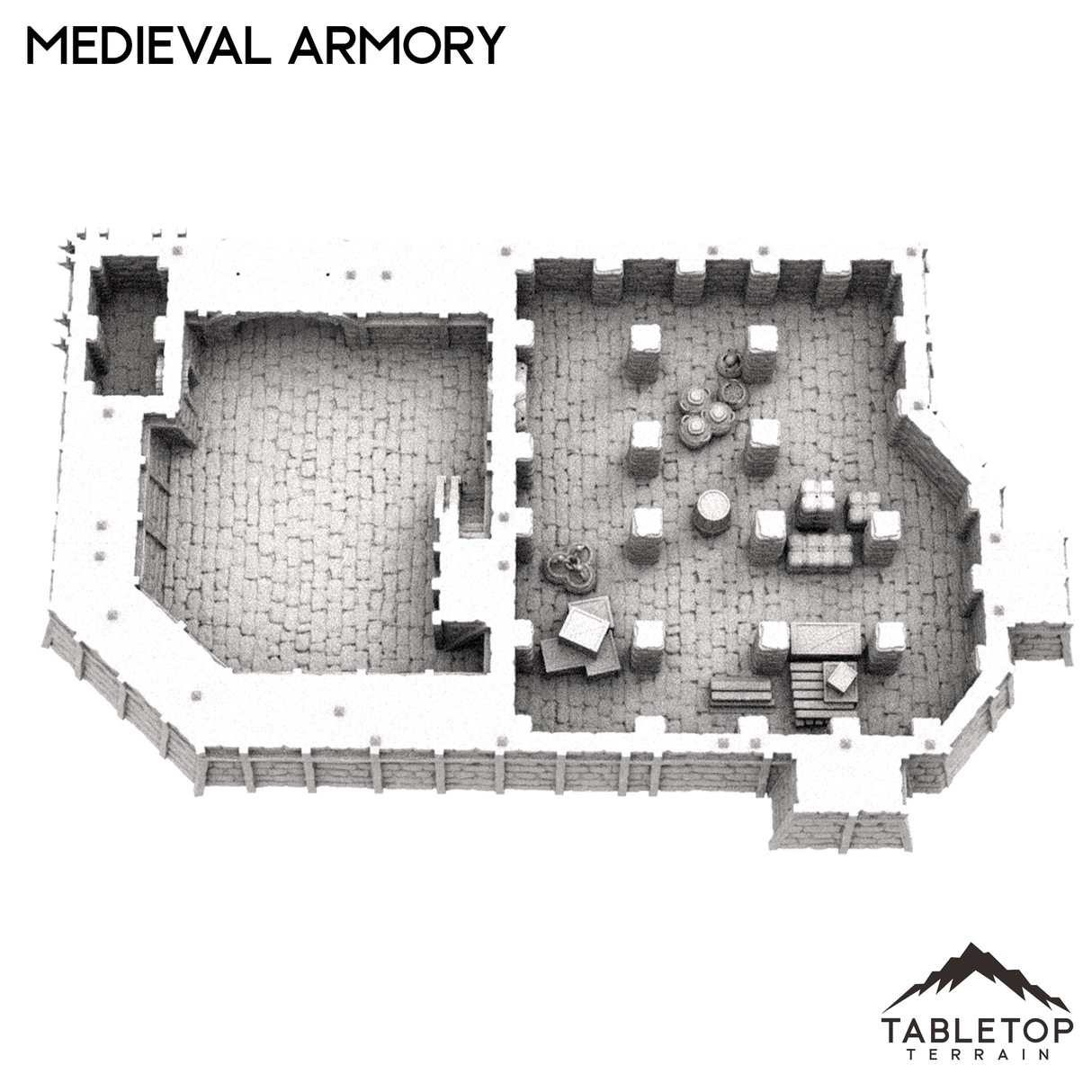 Tabletop Terrain Building Medieval Armory