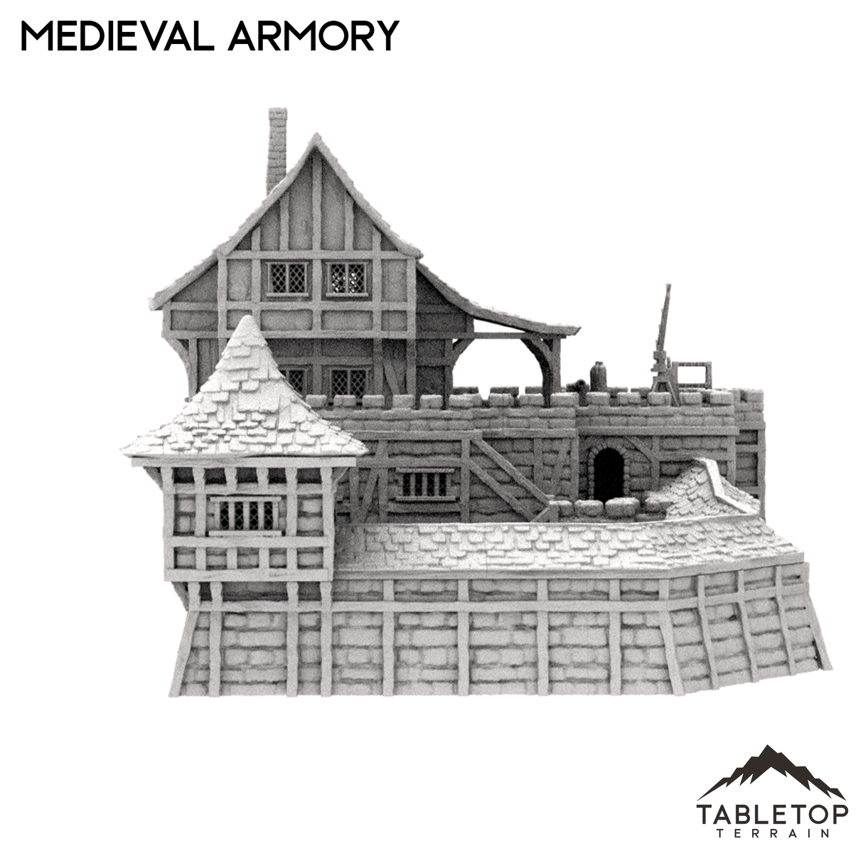 Tabletop Terrain Building Medieval Armory