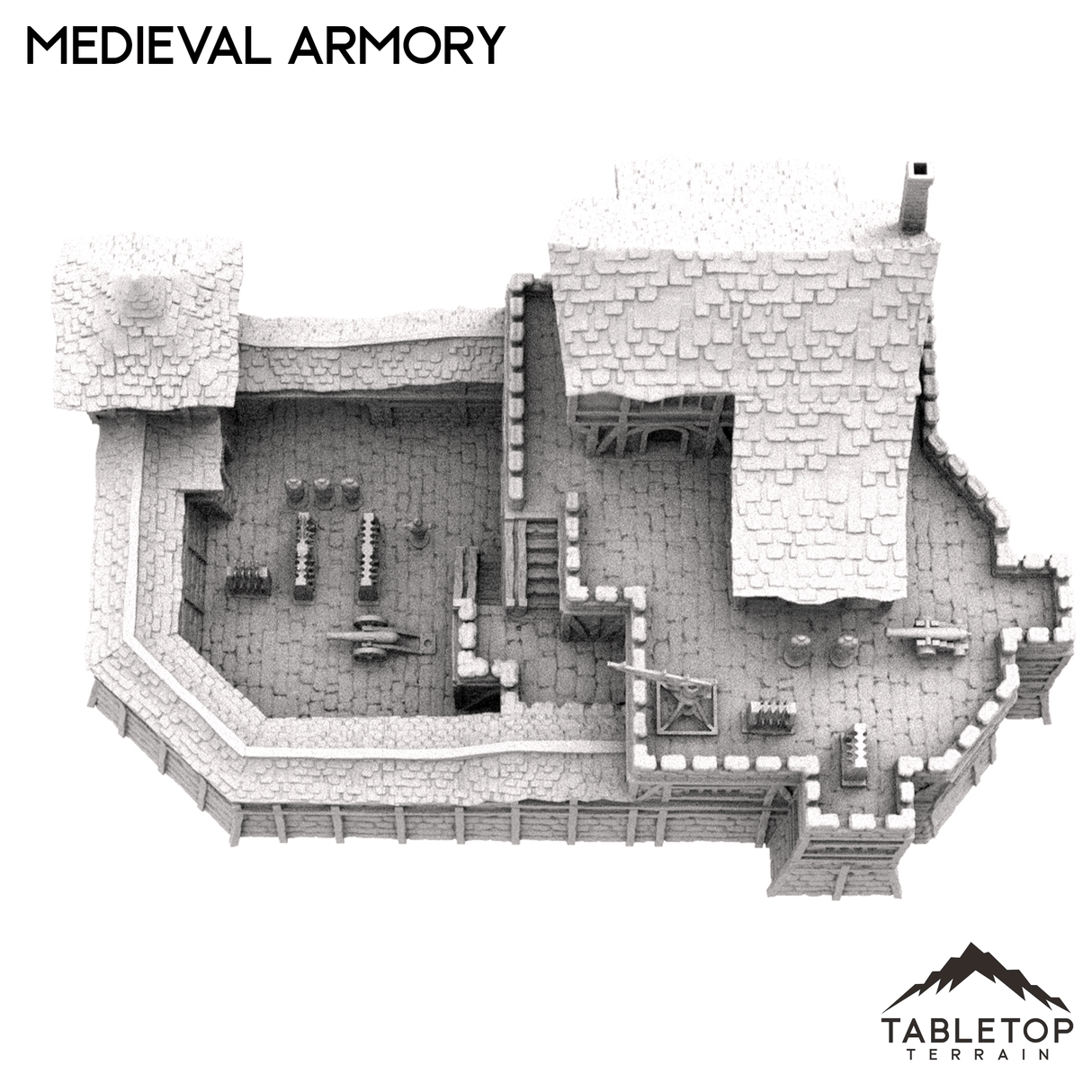 Tabletop Terrain Building Medieval Armory
