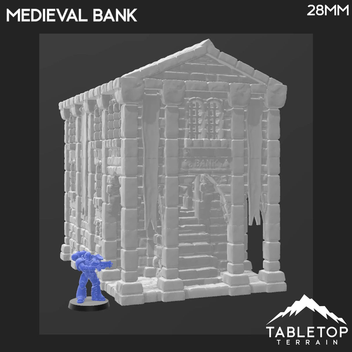 Tabletop Terrain Building Medieval Bank