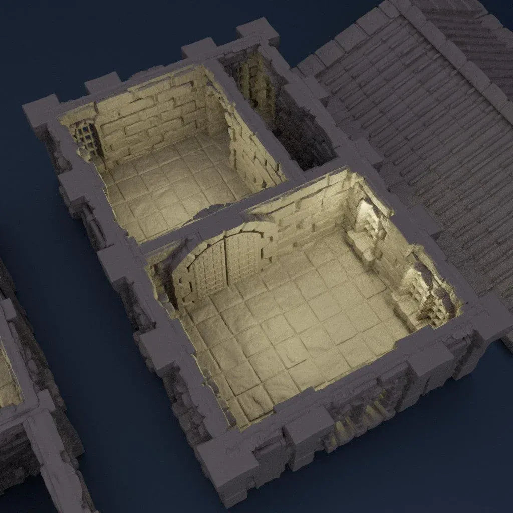 Tabletop Terrain Building Medieval Bank