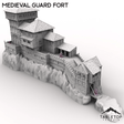 Tabletop Terrain Building Medieval Guard Fort