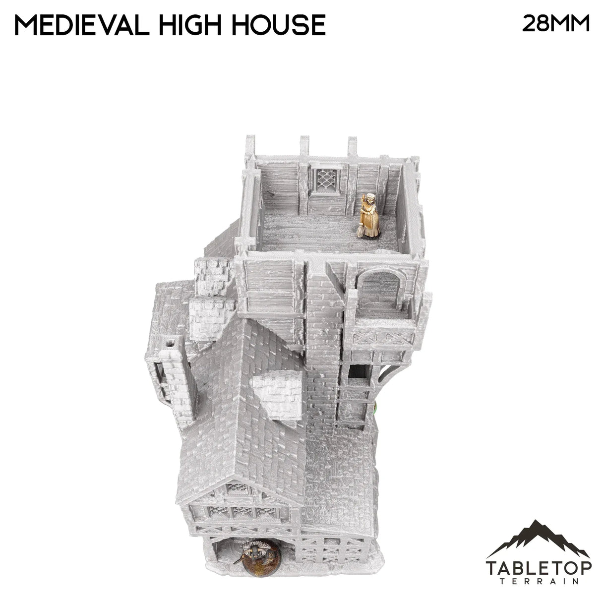 Tabletop Terrain Building Medieval High House