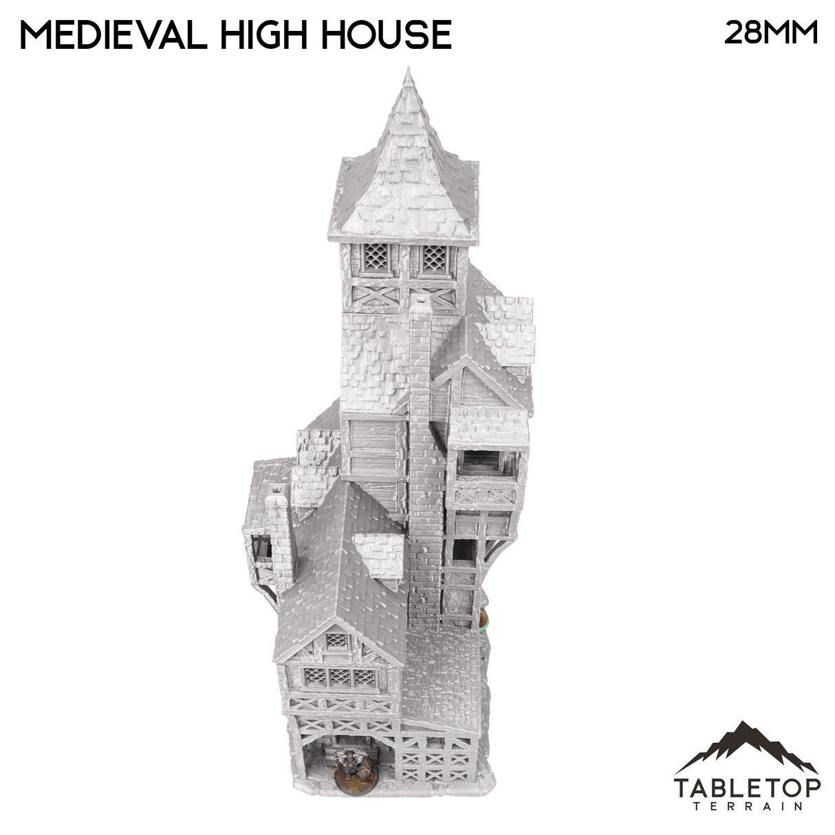 Tabletop Terrain Building Medieval High House