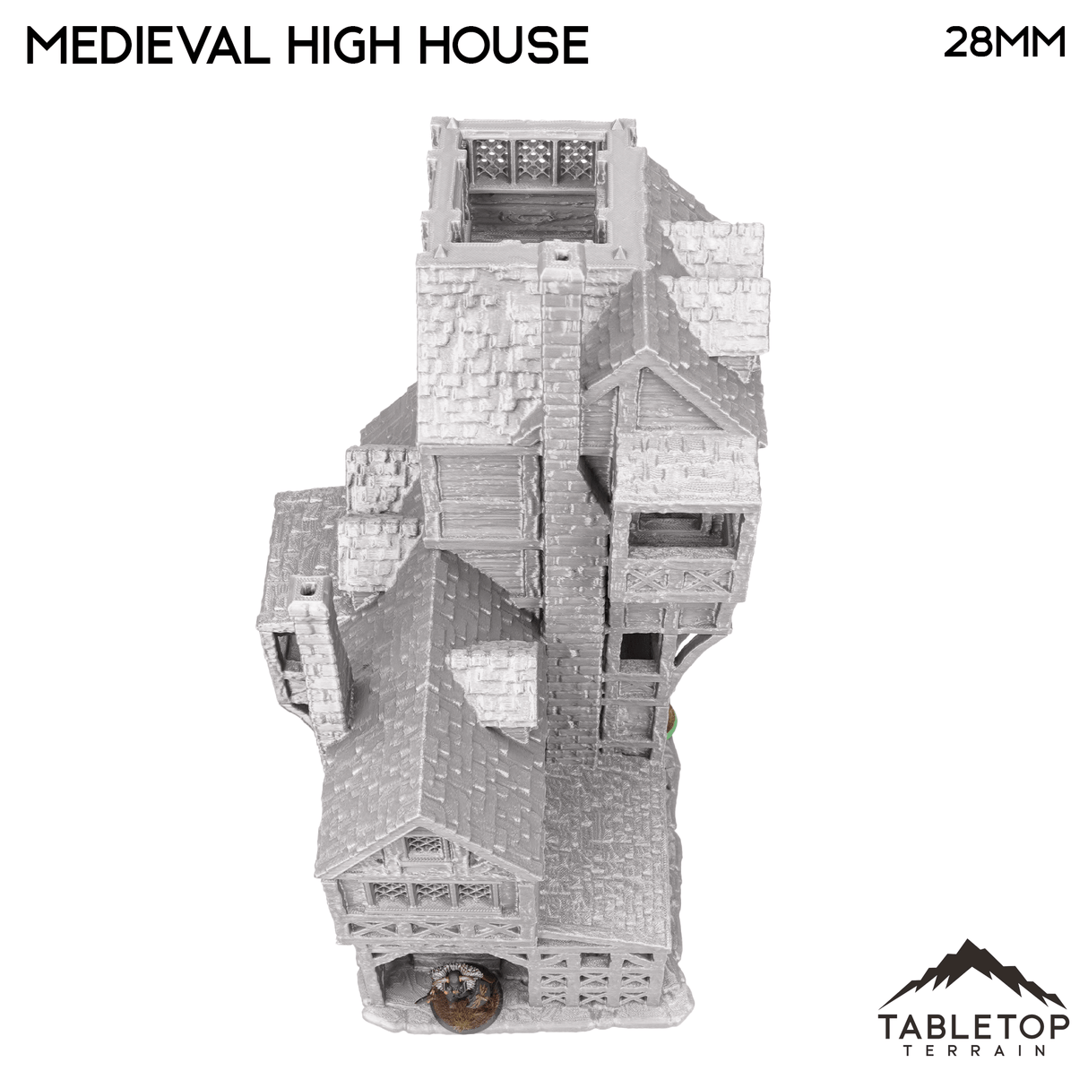 Tabletop Terrain Building Medieval High House