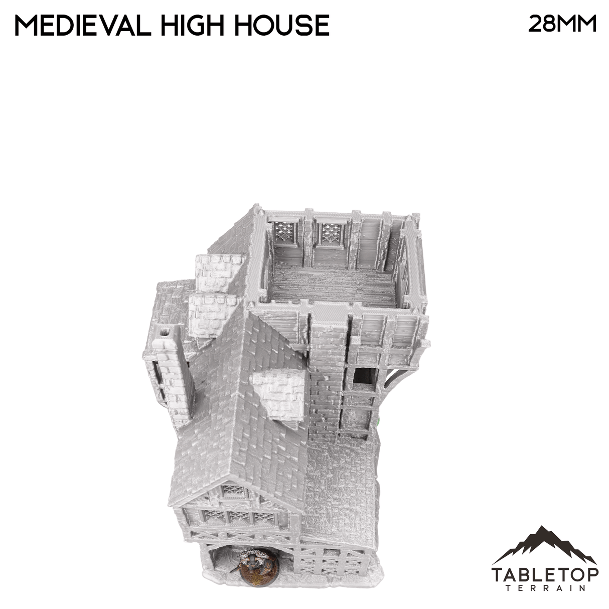Tabletop Terrain Building Medieval High House