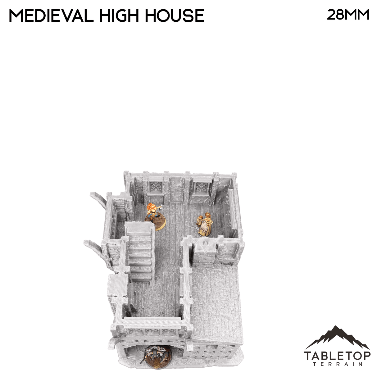 Tabletop Terrain Building Medieval High House