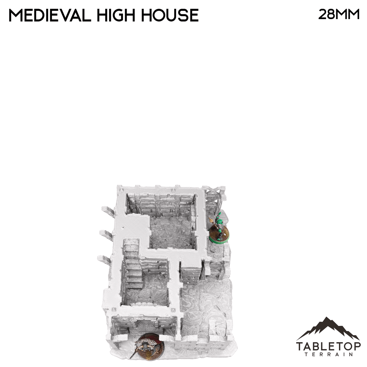 Tabletop Terrain Building Medieval High House