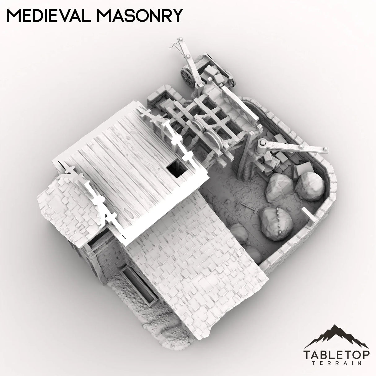 Tabletop Terrain Building Medieval Masonry