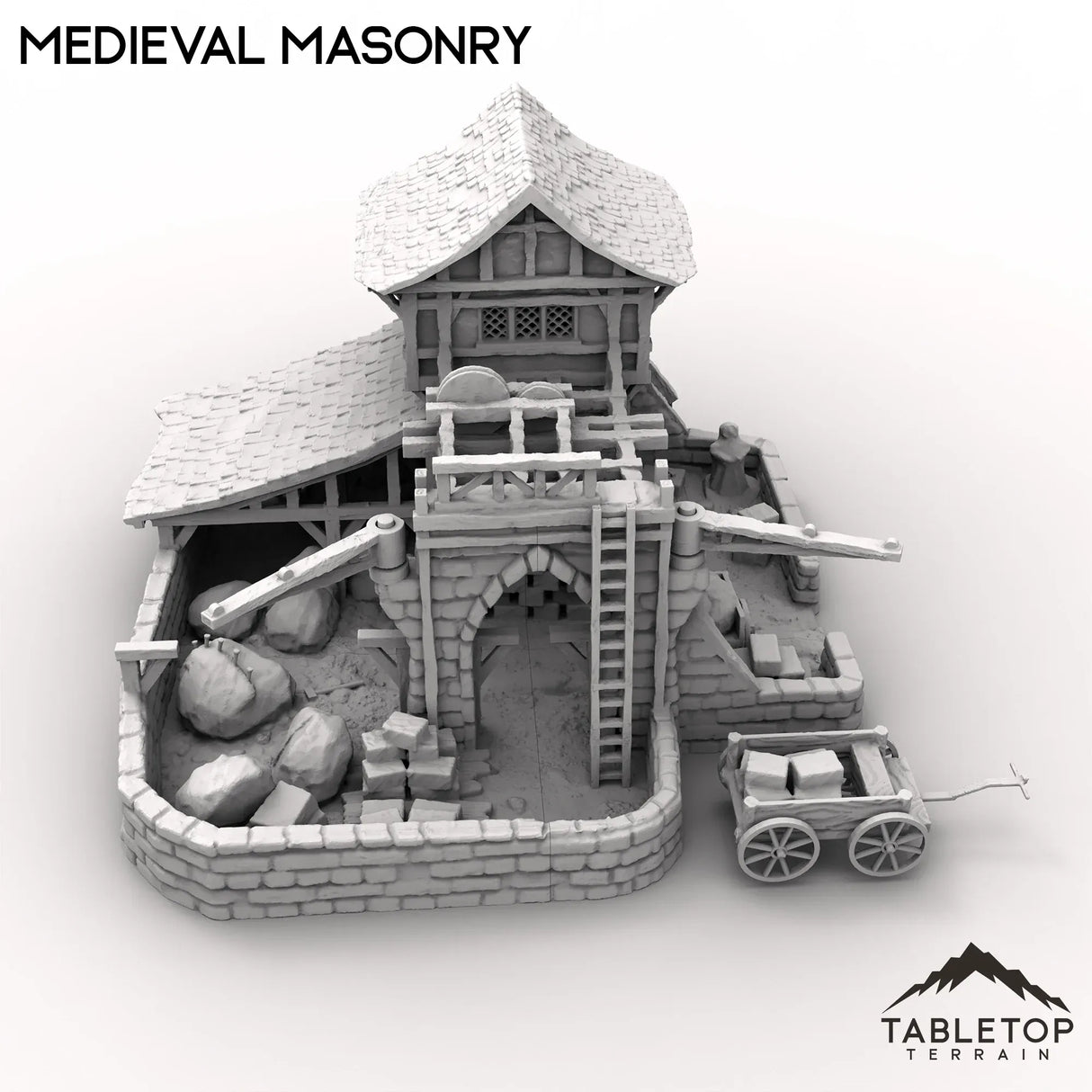 Tabletop Terrain Building Medieval Masonry