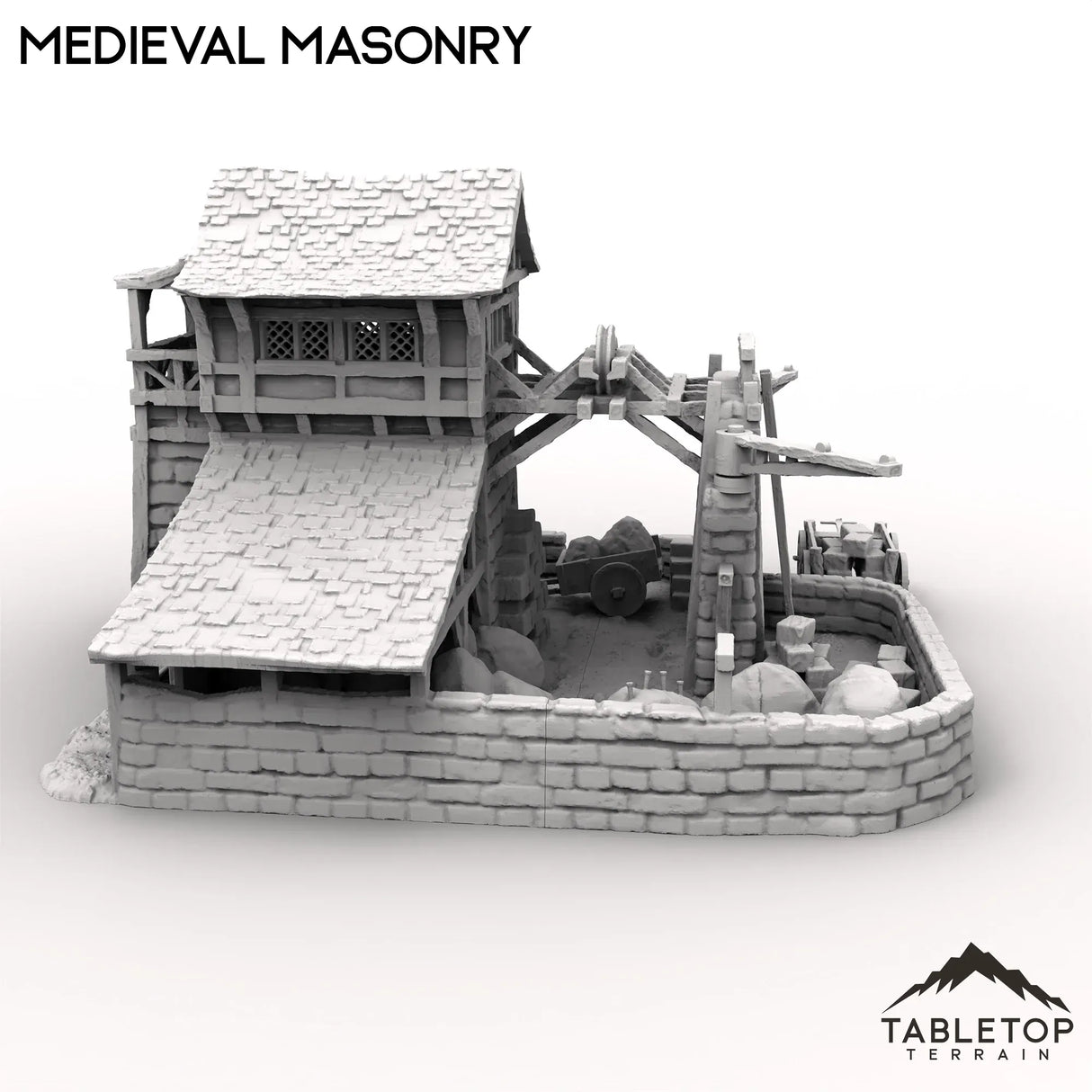 Tabletop Terrain Building Medieval Masonry
