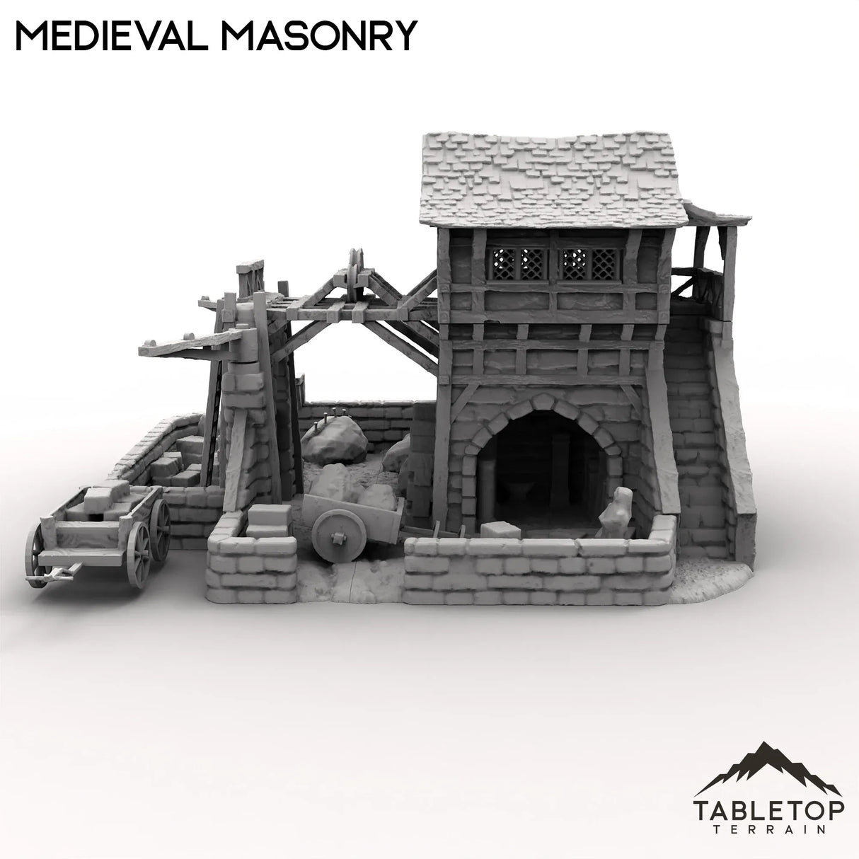 Tabletop Terrain Building Medieval Masonry