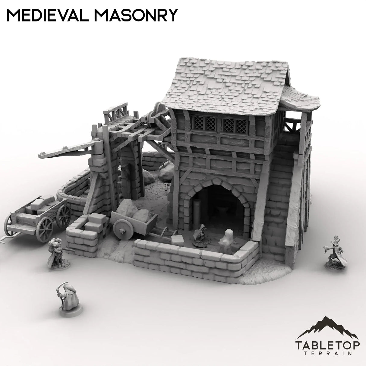 Tabletop Terrain Building Medieval Masonry