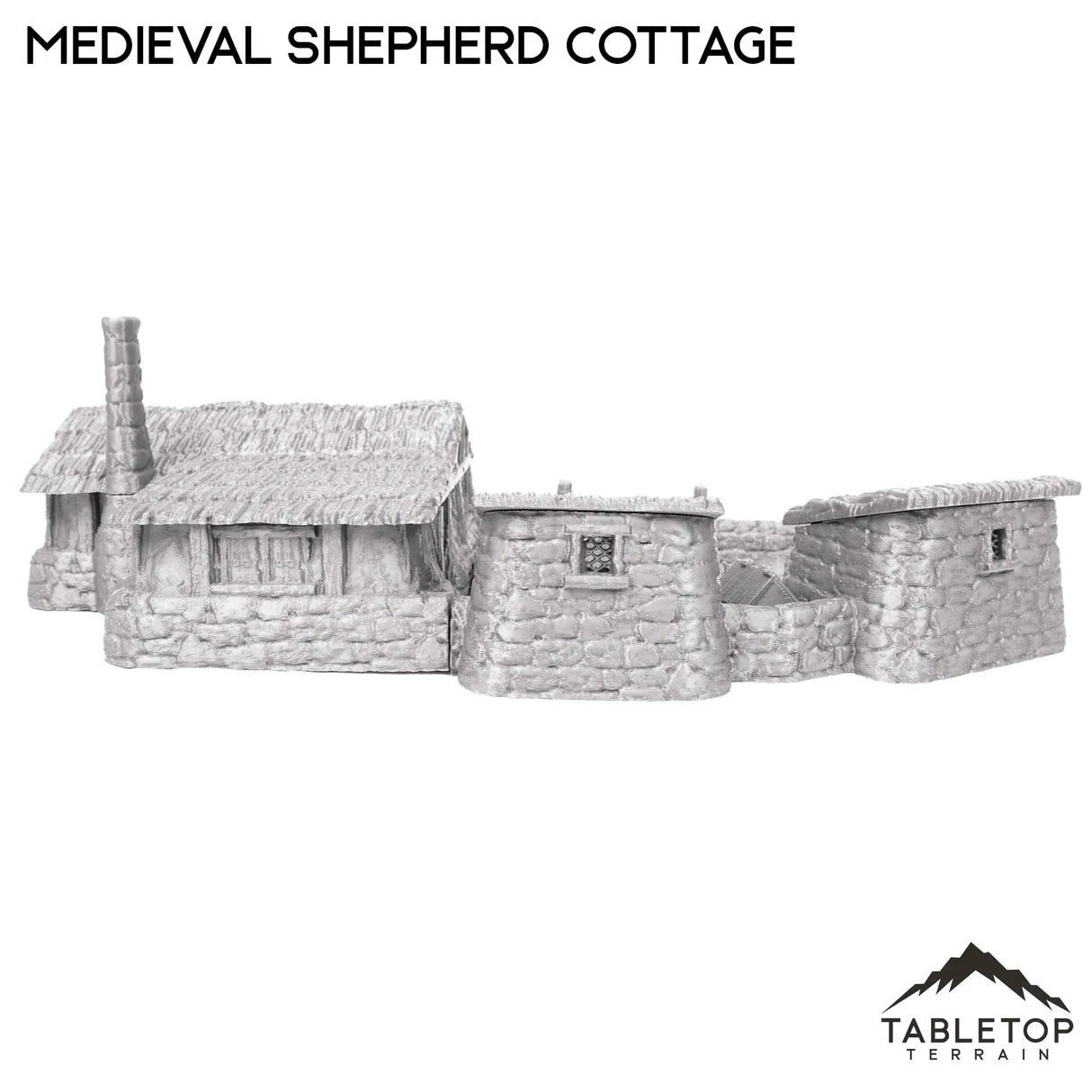 Tabletop Terrain Building Medieval Shepherd Cottage
