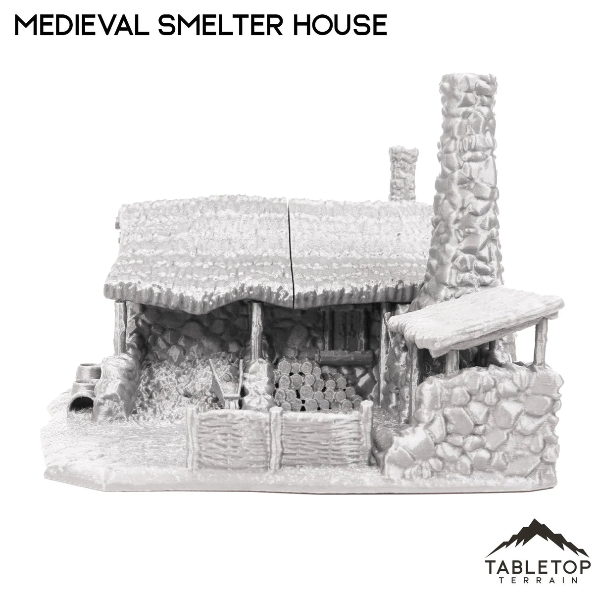 Tabletop Terrain Building Medieval Smelter House