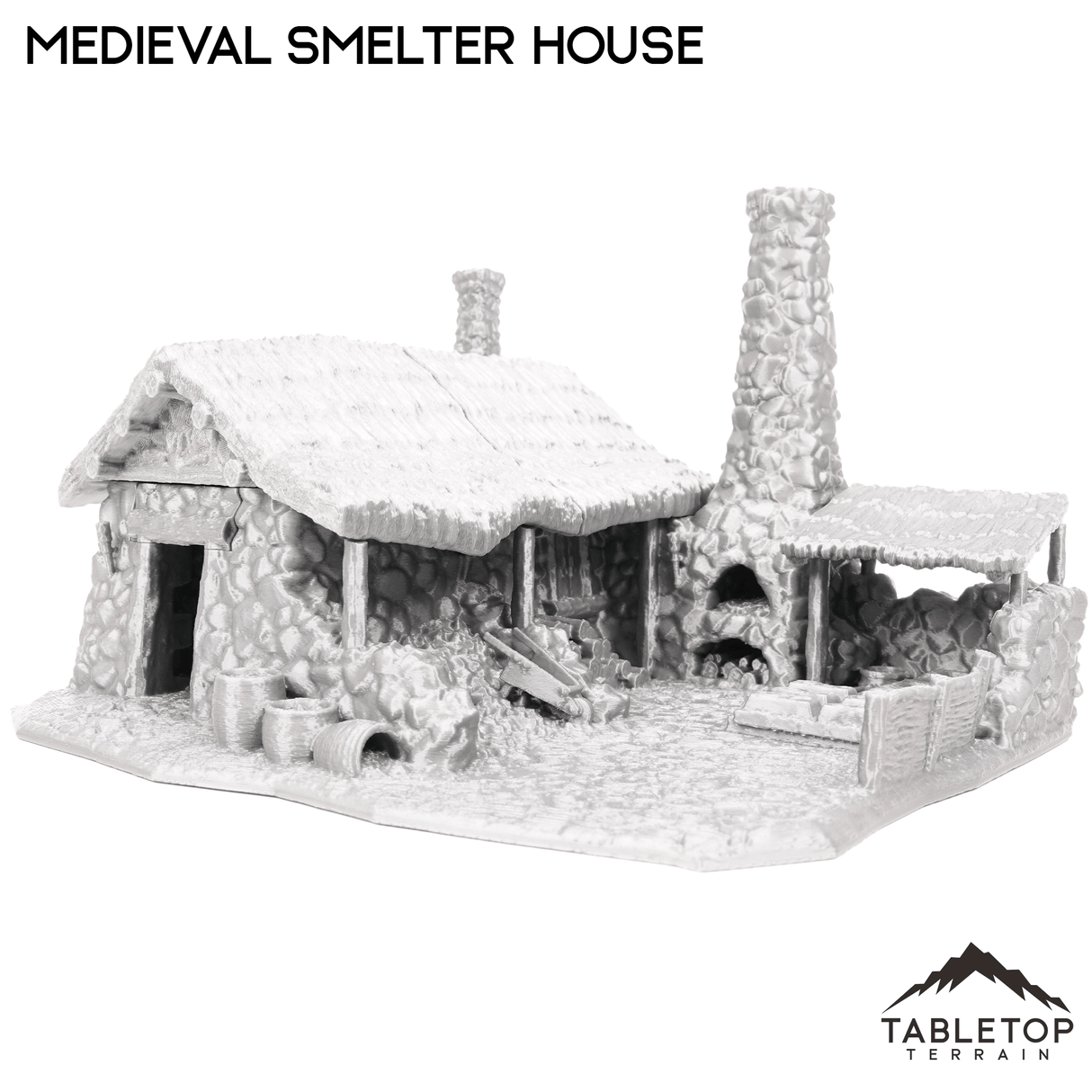Tabletop Terrain Building Medieval Smelter House