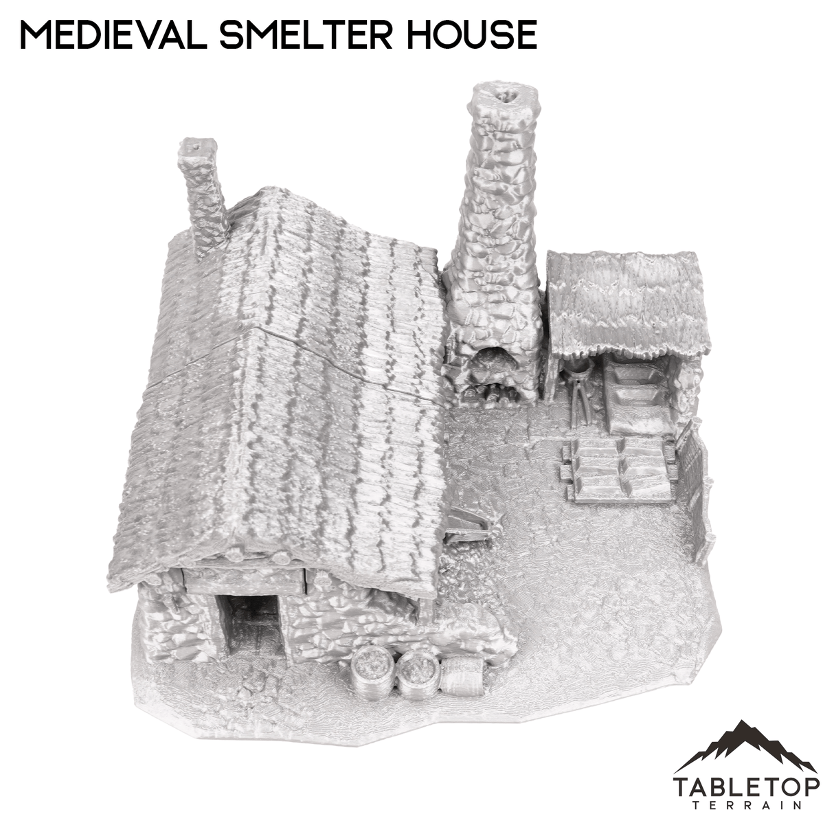 Tabletop Terrain Building Medieval Smelter House