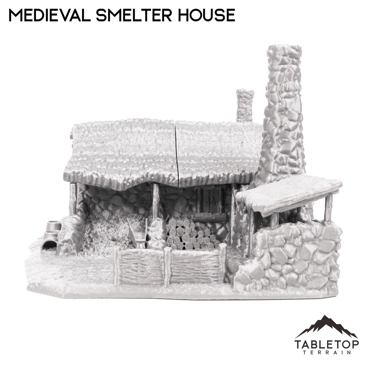 Tabletop Terrain Building Medieval Smelter House