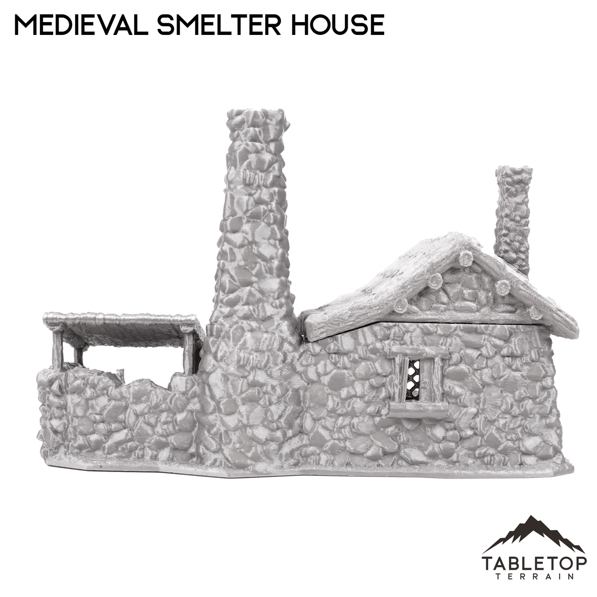 Tabletop Terrain Building Medieval Smelter House