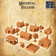 Tabletop Terrain Building Medieval Village