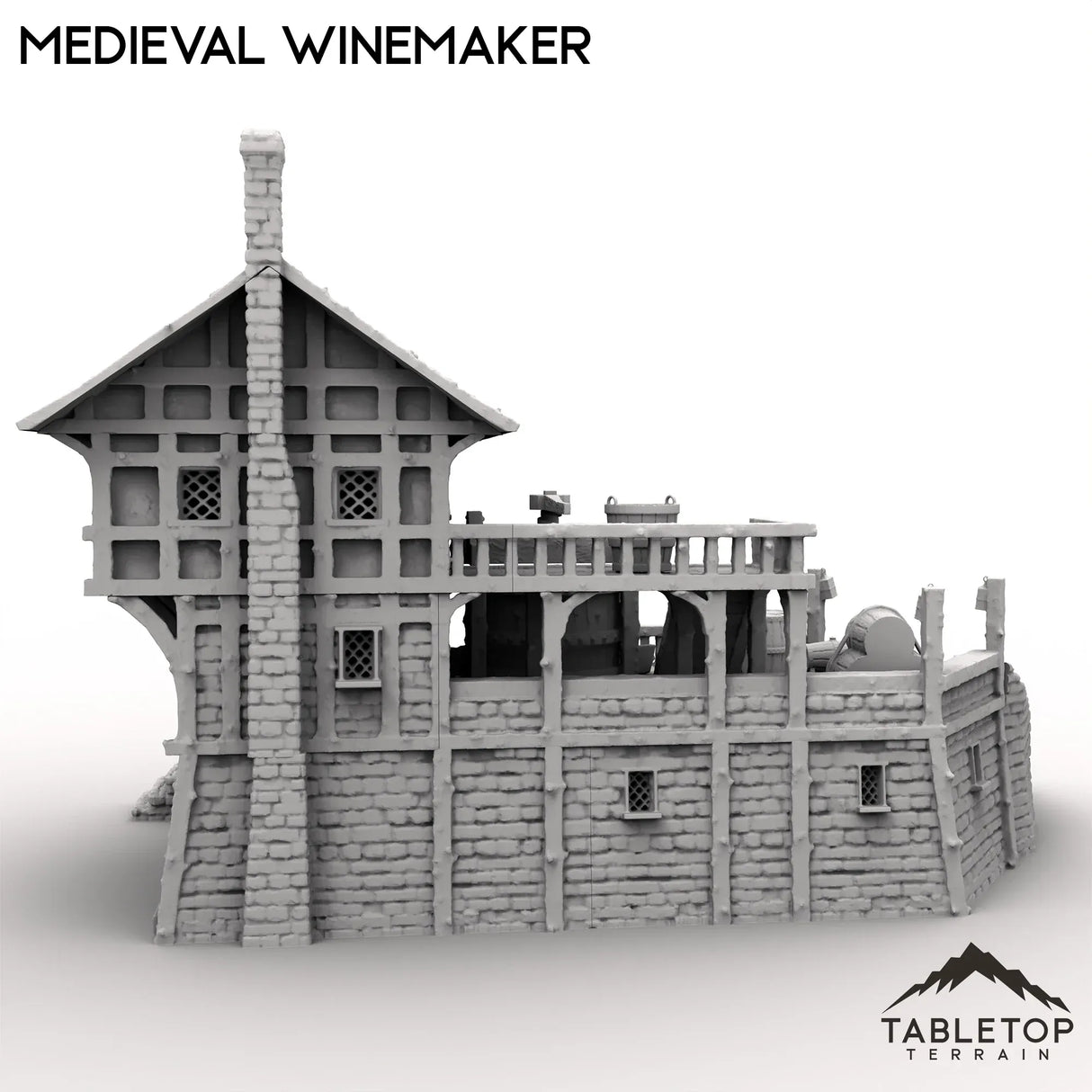 Tabletop Terrain Building Medieval Winemaker