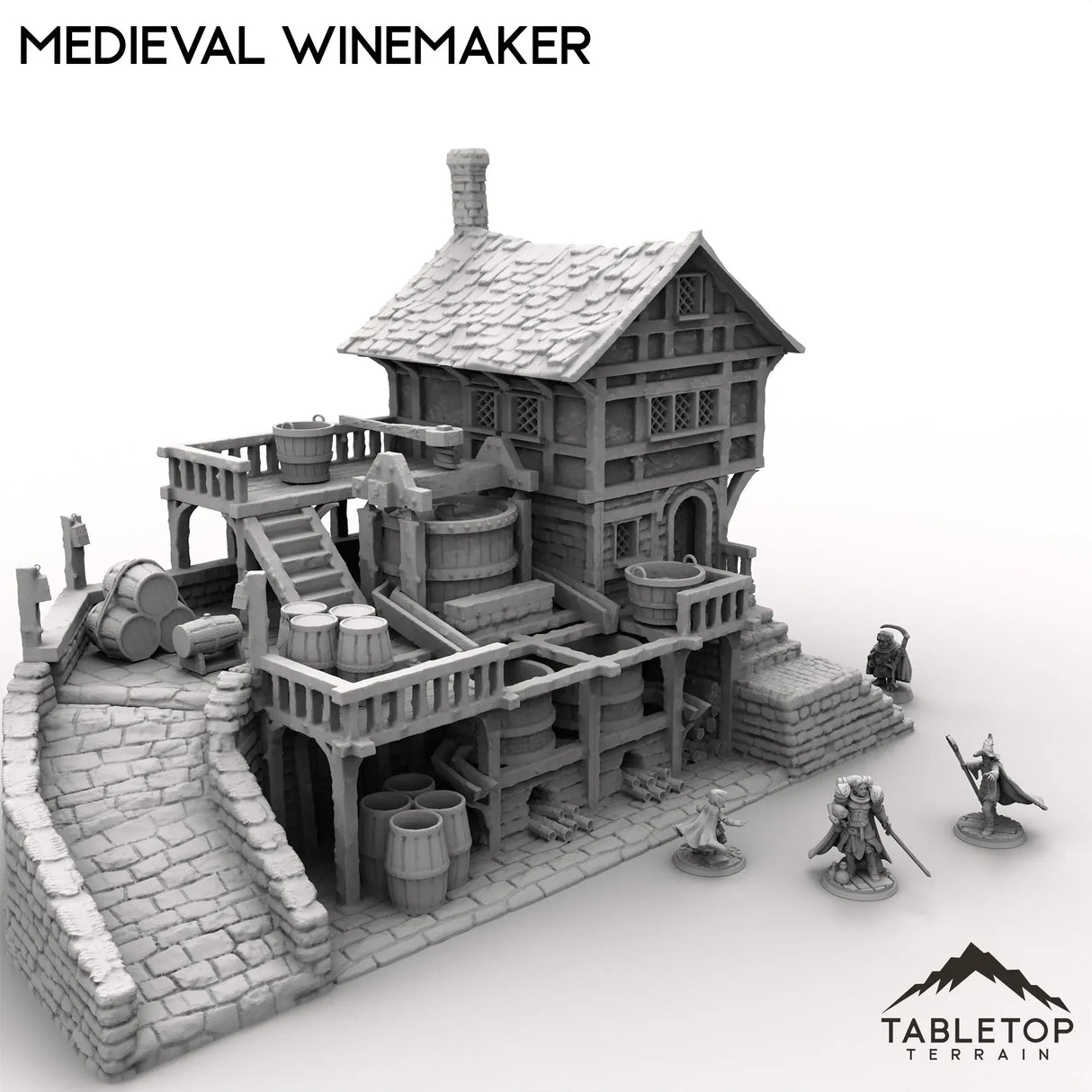 Tabletop Terrain Building Medieval Winemaker