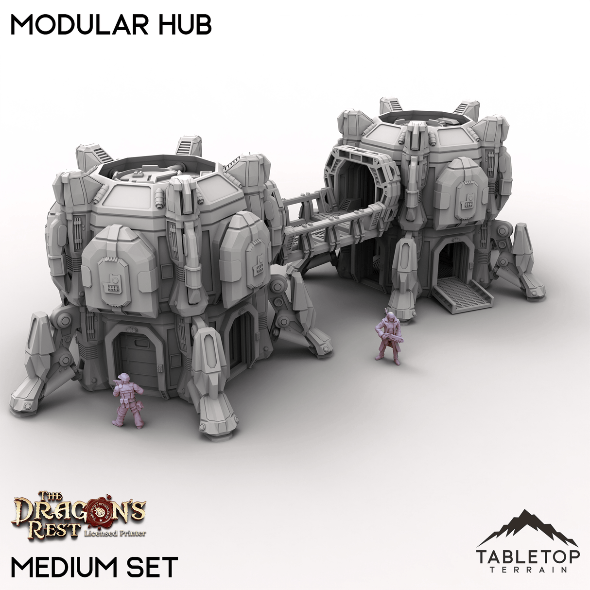 Tabletop Terrain Building Medium Modular Hub