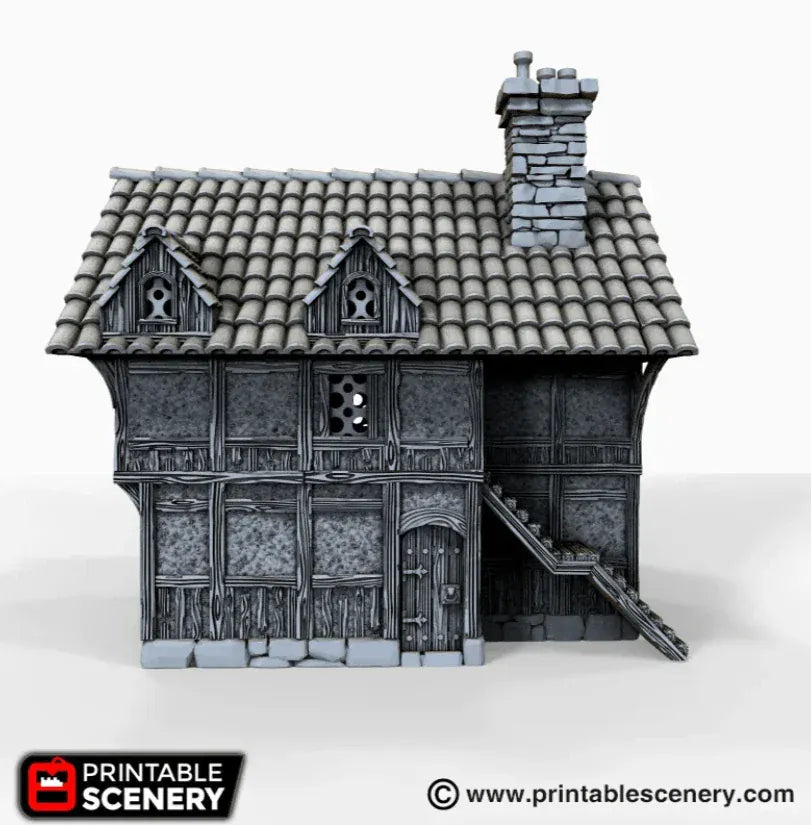 Tabletop Terrain Building Merchants & Markets - Fantasy Building