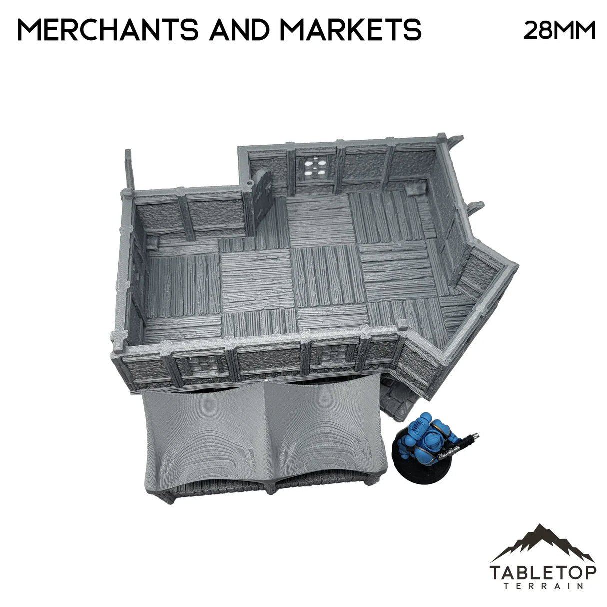 Tabletop Terrain Building Merchants & Markets - Fantasy Building