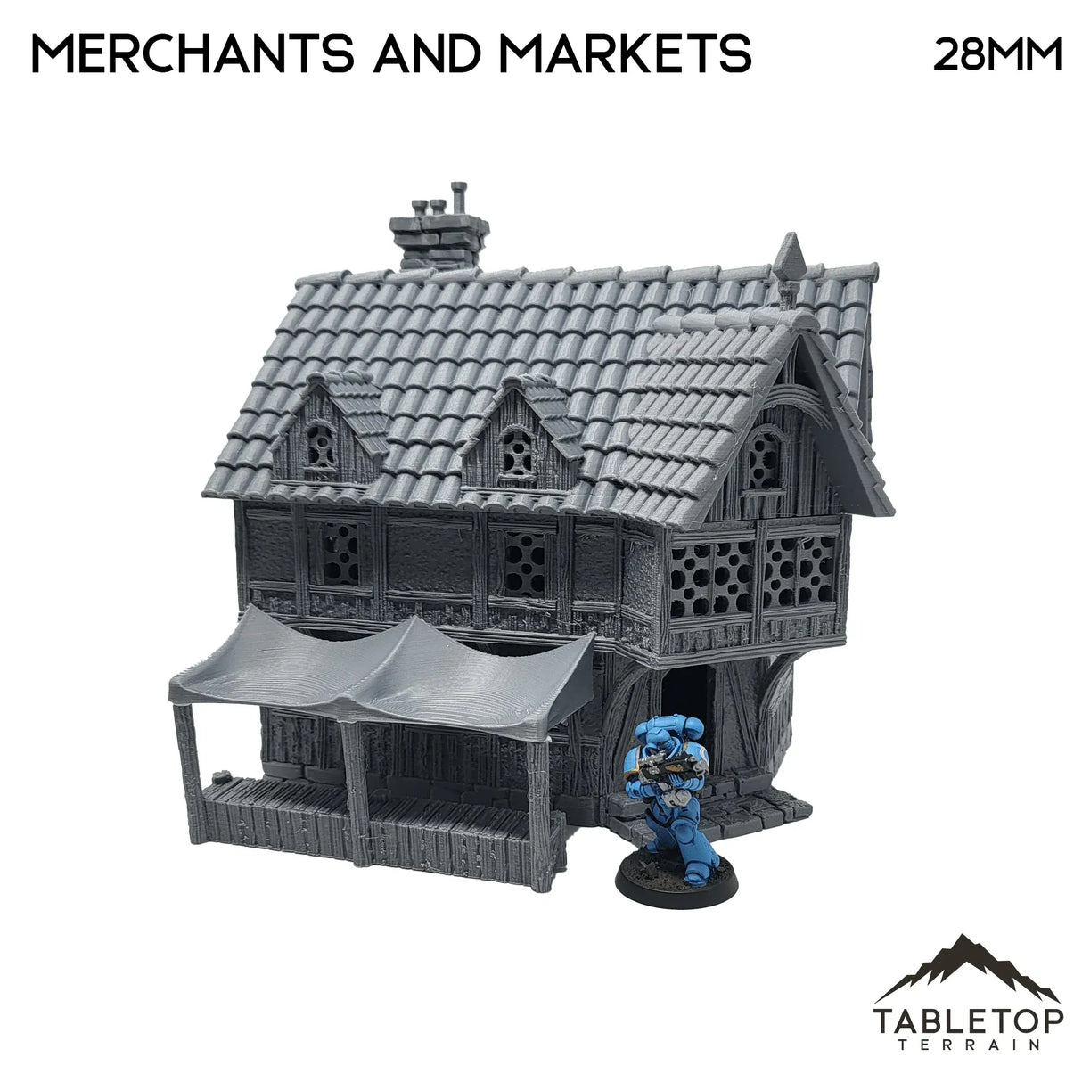 Tabletop Terrain Building Merchants & Markets - Fantasy Building