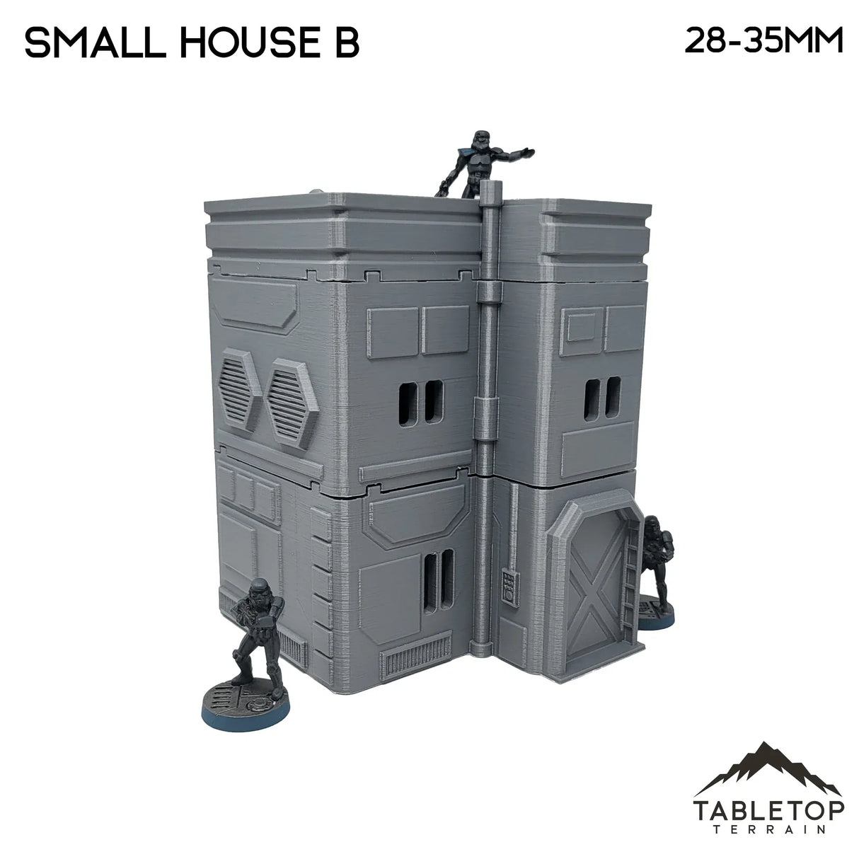 Tabletop Terrain Building Midrim City Small House B - Star Wars Legion Building