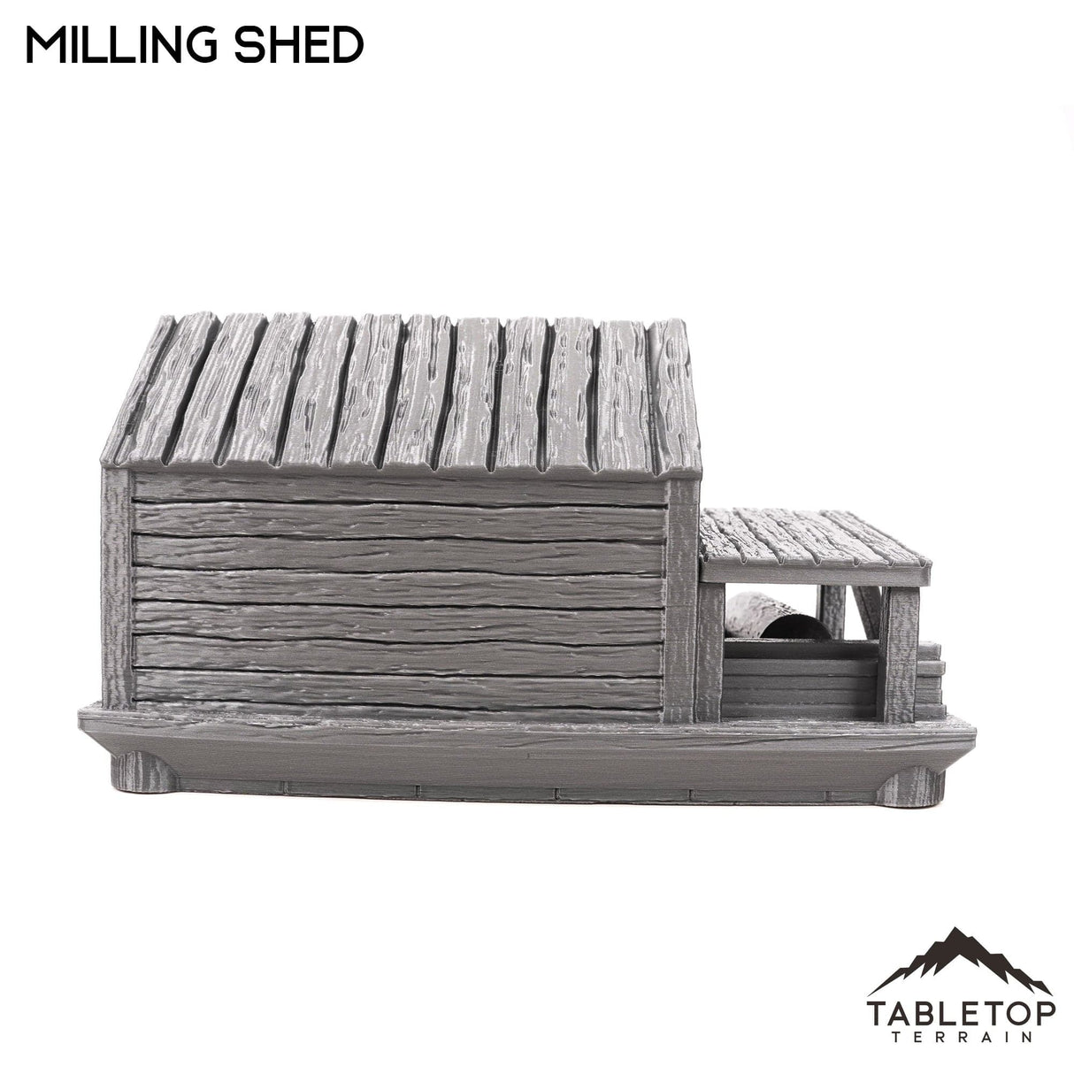Tabletop Terrain Building Milling Shed - Town of Grexdale - Fantasy Building