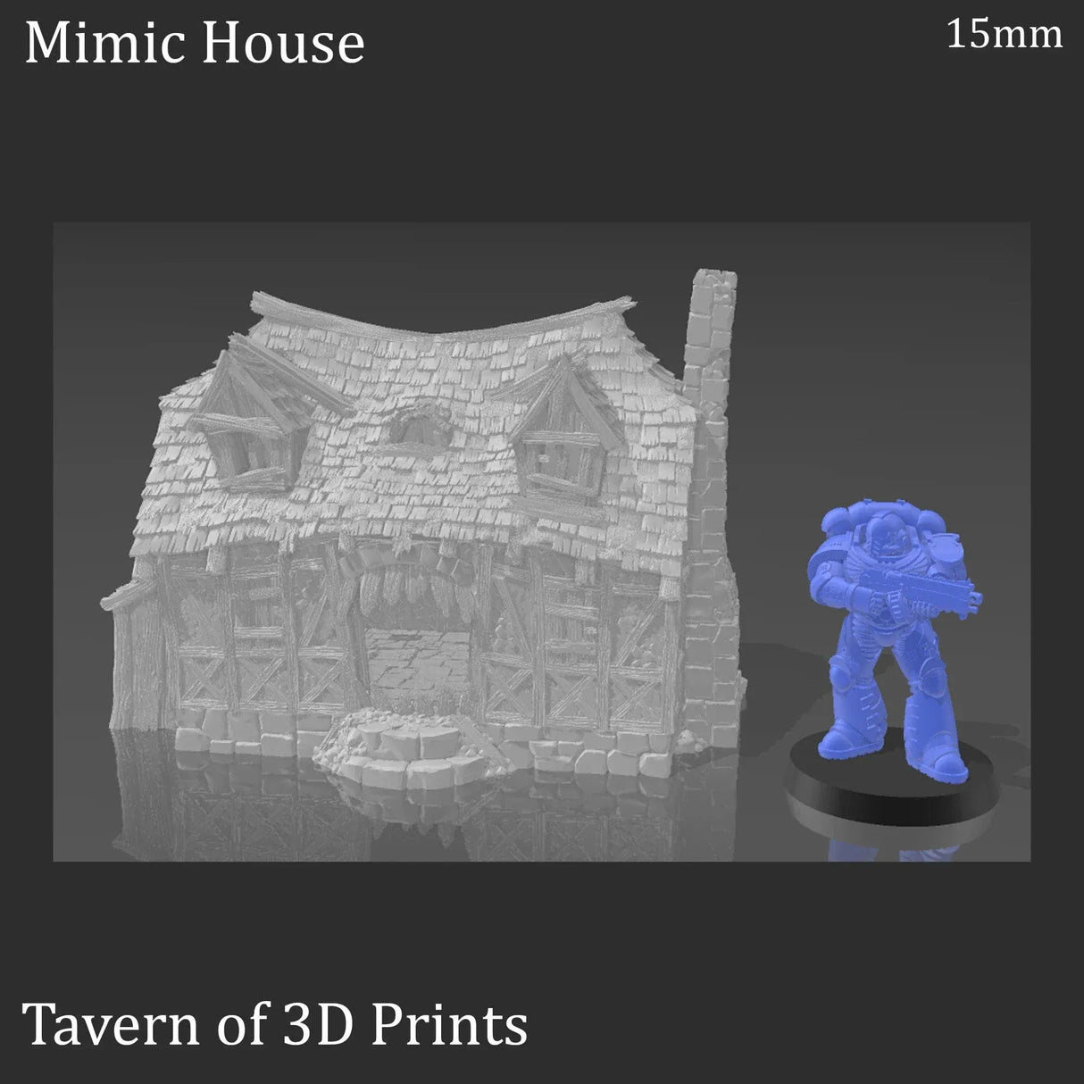 Tabletop Terrain Building Mimic House - Fantasy Building