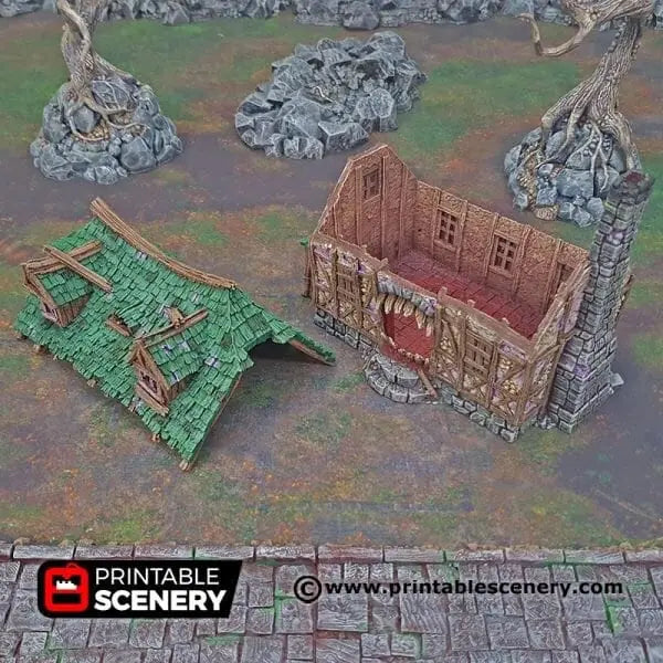 Tabletop Terrain Building Mimic House - Fantasy Building